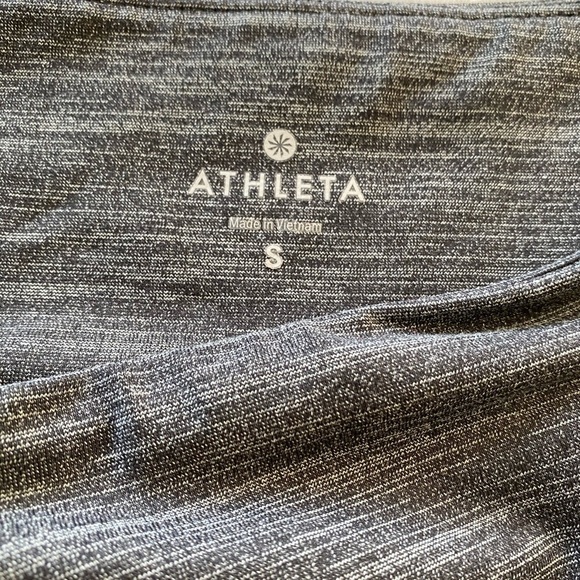 Athleta Dark Gray Work Out Leggings Size Small - Picture 4 of 6
